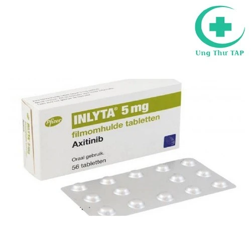 Inlyta 5mg Axitinib - Thuốc điều trị ung thư biểu mô tế bào thận