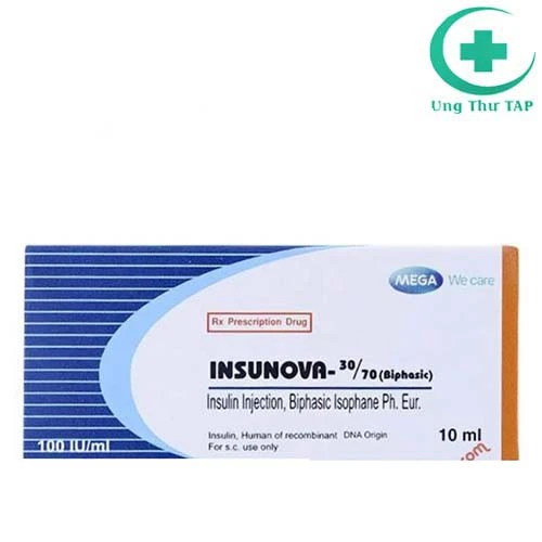 Insunova - 30/70 - Thuốc điều tri bệnh đái tháo đường của India