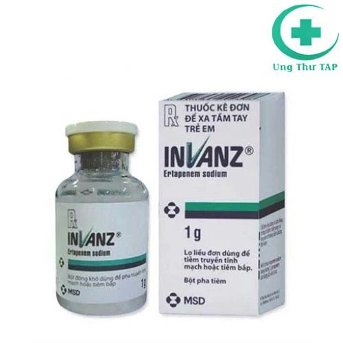 Invanz - Thuốc điều trị nhiễm khuẩn đường tiểu hiệu quả
