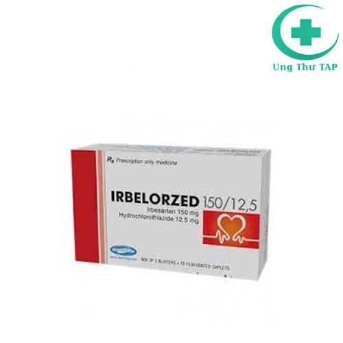 Irbelorzed 150/12,5 - Thuốc điều trị tăng huyết áp hiệu quả