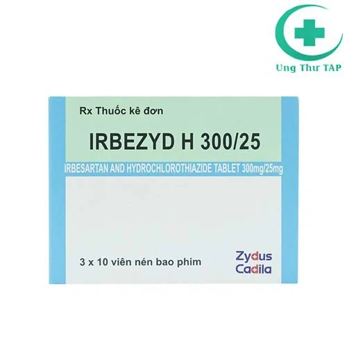 Irbezyd H 300/25 - Thuốc điều trị bệnh cao áp huyết hiệu quả