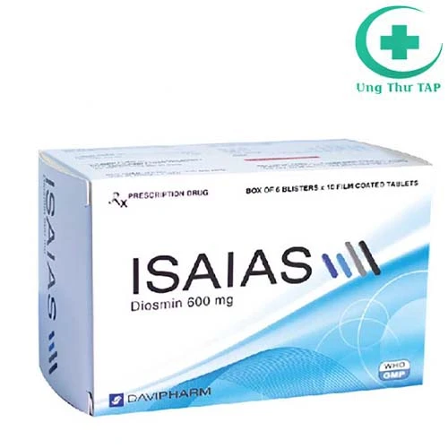 Isaias - Thuốc điều trị bệnh trĩ cấp và mạn tính hiệu quả