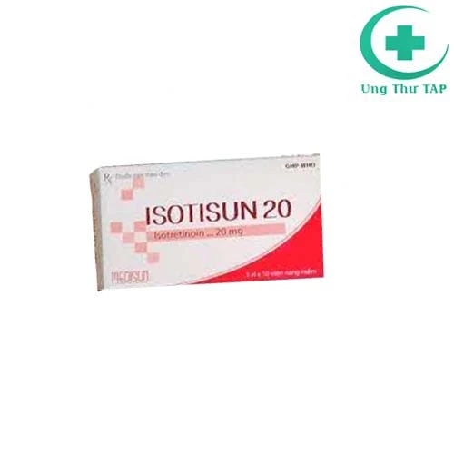 Isotisun 20 - Thuốc điều trị các dạng mụn trứng cá hiệu quả