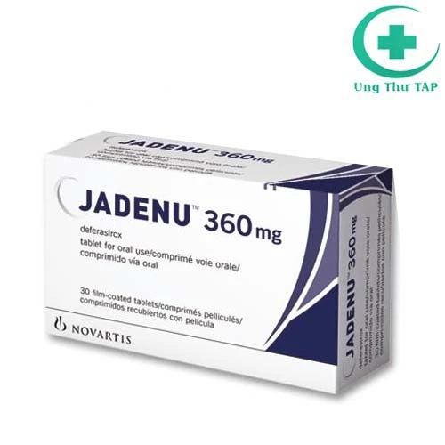 Jadenu 360mg - Thuốc loại bỏ hội chứng Thalassemia hiệu quả