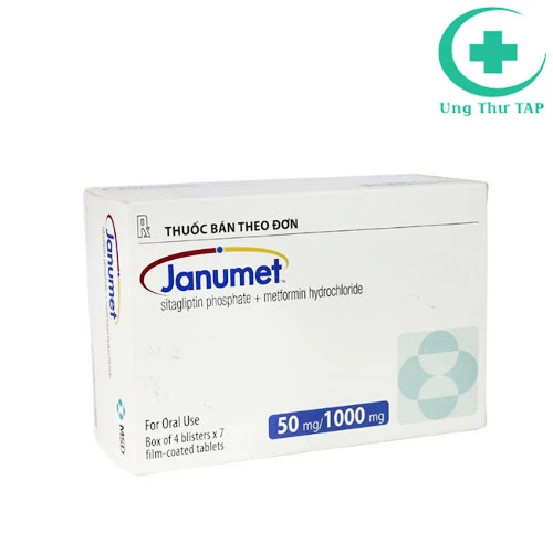 Janumet 50mg/1000mg - giúp hạ đường huyết hiệu quả