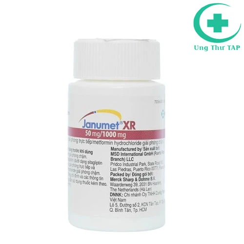 Janumet XR 50mg/1000mg - Điều trị bệnh đái tháo đường hiệu quả