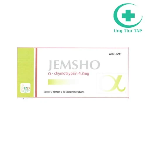 Jemsho 4.2mg - kháng viêm, giảm phù nề sau chấn thương hiệu quả