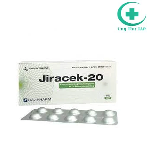 Jiracek 20 - Thuốc điều trị viêm, loét dạ dày tá tràng
