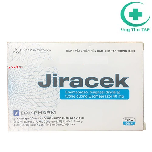 Jiracek 40mg - Thuốc điều trị viêm thực quản hiệu quả