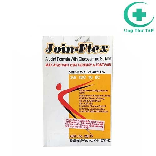 Join-Flex - Thuốc điều trị các bệnh như đau, sưng, cứng khớp