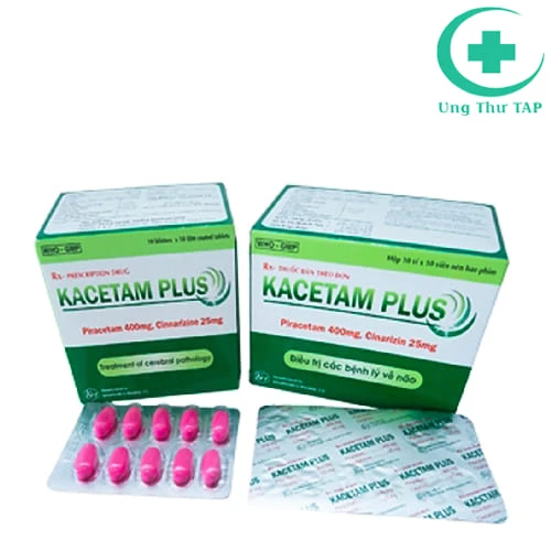 Kacetam plus Khapharco - Thuốc điều trị suy mạch máu não