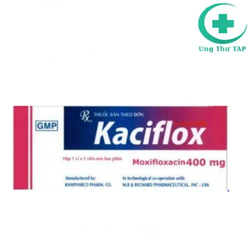 Kaciflox - Thuốc điều trị nhiễm khuẩn hiệu quả 