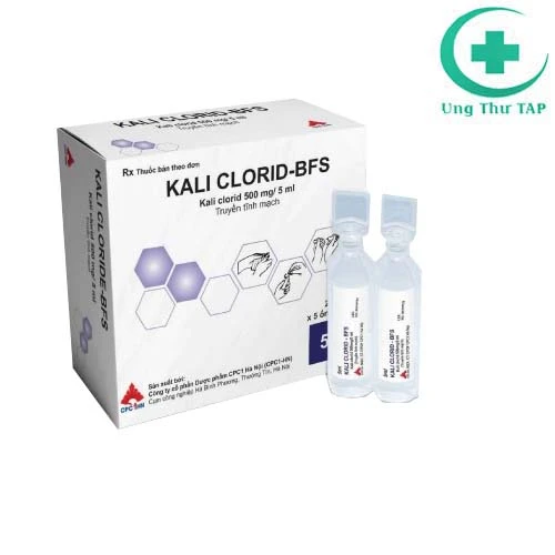 Kali clorid-BFS - Thuốc điều trị chứng thiếu kali huyết