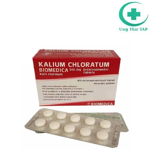 Kalium Chloratum Biomedica - Thuốc điều trị giảm kali huyết