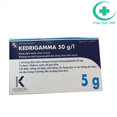 Kedrigamma 5g - Thuốc tăng miễn dịch đặc biệt của Kedrion
