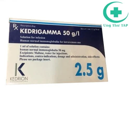 Kedrigamma 2.5g - Thuốc tăng miễn dịch của Kedrion S.p.A 