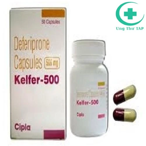 Kelfer-500 - Thuốc ổn định sắt trong máu của Cipla Ltd