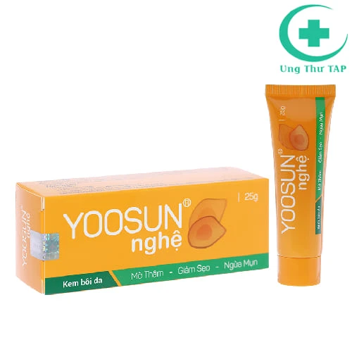 Kem Yoosun nghệ 25g - sản phẩm ngăn ngừa mụn, làm mờ thâm sẹo