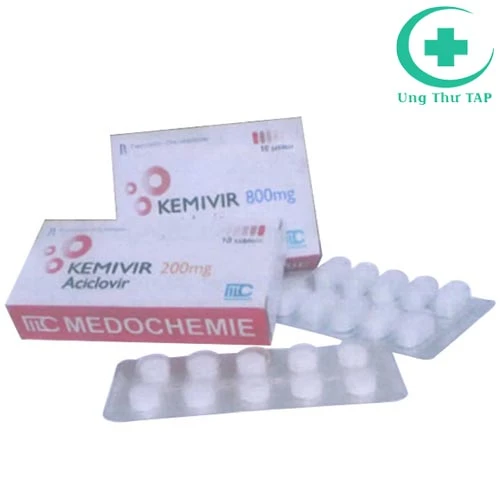 Kemivir 200mg - Thuốc điều trị thủy đậu,nhiễm virus herpes