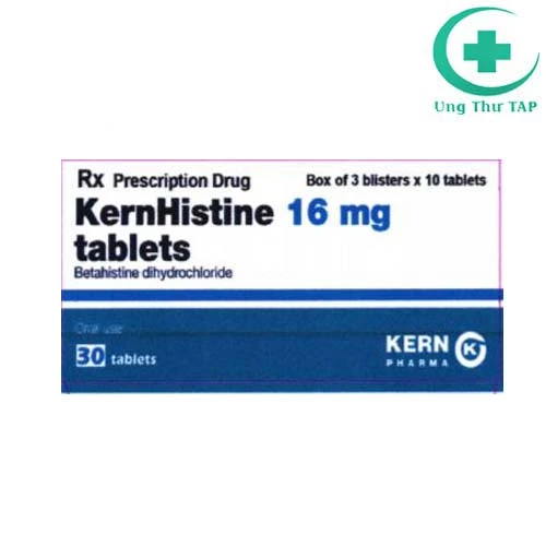 Kernhistine 16mg - Thuốc giúp điều trị chóng mặt ù tai
