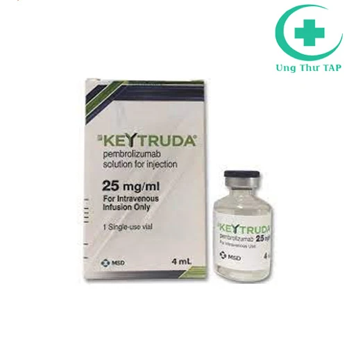 Keytruda 25mg/ml - Thuốc điều trị các bệnh ung thư hiệu quả