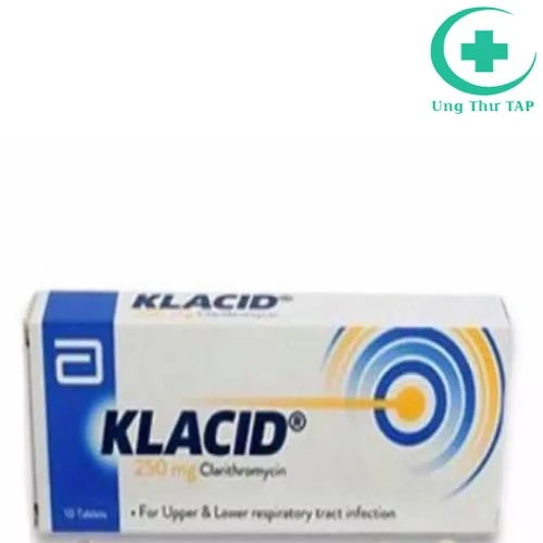 Klacid 250mg - thuốc kháng viêm,chống virus của Abbvie S.r.l