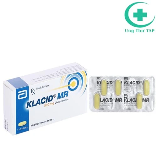 Klacid MR - Thuốc kháng sinh hiệu quả của Abbvie S.r.l - Ý