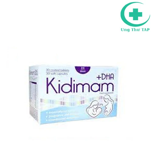 Kidimam+DHA - Bổ sung vitamin, khoáng chất và Omega