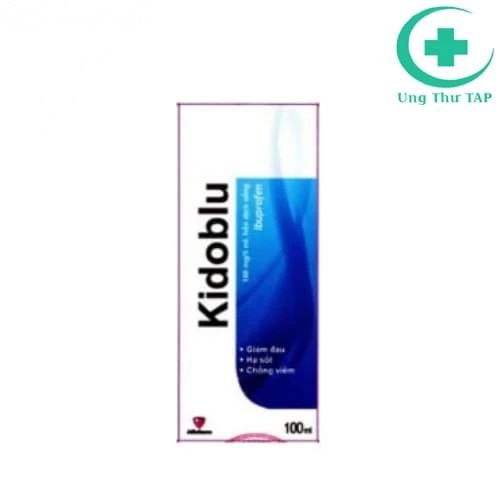 Kidoblu 100mg/5ml Aflopharm - Thuốc điều trị sốt và giảm đau