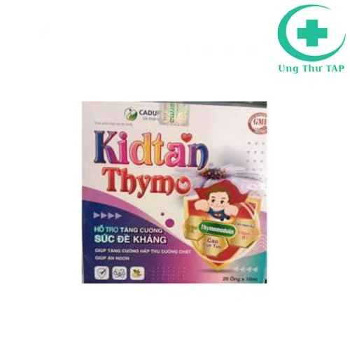 Kidtan Thymo - Giúp ăn ngon, hỗ trợ tăng cường sức đề kháng