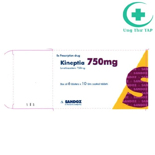 Kineptia 750mg Lek - Thuốc điều trị động kinh chất lượng
