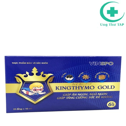 Kingthymo Gold - Sản phẩm giúp tăng sức đề kháng hệu quả cho trẻ