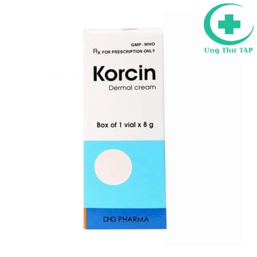 Korcin 8g DHG - Thuốc điều trị các bệnh ngoài da hiệu quả