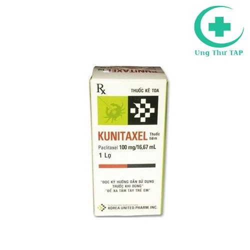 Kunitaxel - Thuốc điều trị ung thư phổi, ung thư vú, buồng trứng