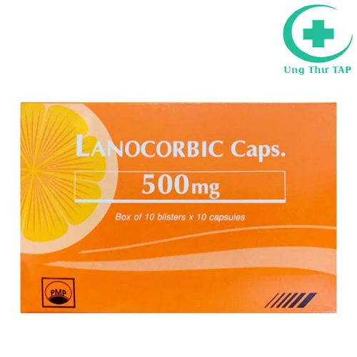 Lanocorbic Caps 500mg - Sản phẩm bổ sung vitamin C hiệu quả