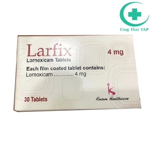 Larfix Tablets 4mg Kusum Healthcare - Thuốc giảm đau và viêm