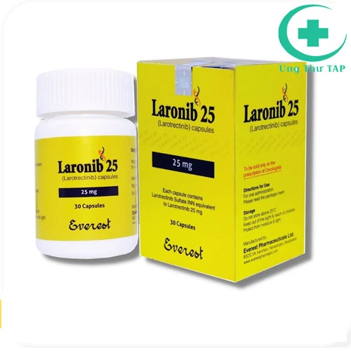 Laronib 25mg - Điều trị ung thư cho bệnh nhân trưởng thành, trẻ em
