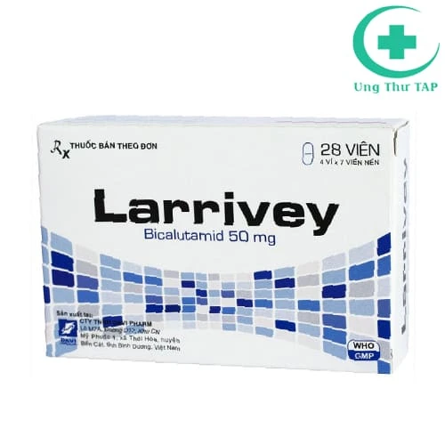 Larrivey 50mg - Thuốc điều trị ung thư tiền liệt tuyến hiệu quả