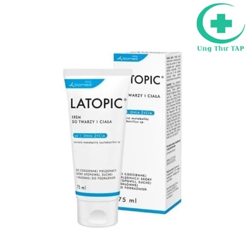 Latopic Face And Body Cream 75ml - Kem dưỡng ẩm làm dịu da