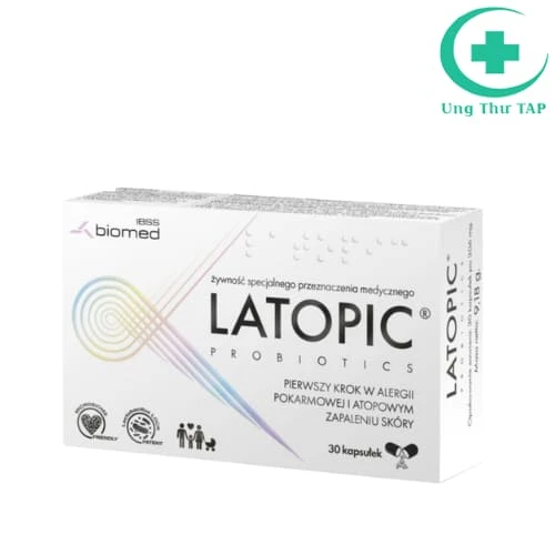 Latopic Probiotics (30 viên) - Giúp hệ tiêu hóa khỏe mạnh