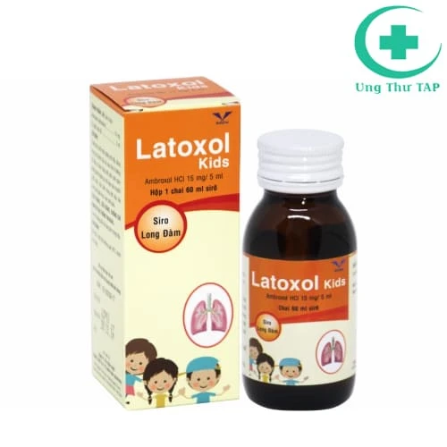 Latoxol kids - Thuốc làm tiêu chất nhầy đường hô hấp cho trẻ