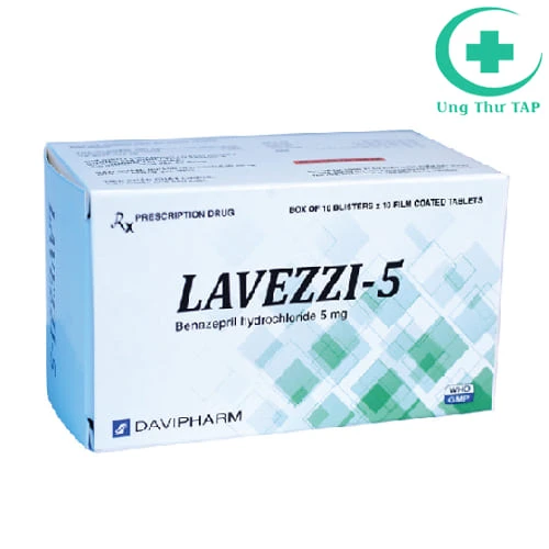LAVEZZI-5 - Thuốc điều trị tăng huyết áp của Davipharm