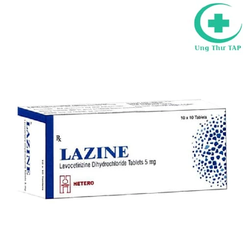 Lazine 5mg Hetero - Thuốc điều trị viêm mũi dị ứng, mày đay
