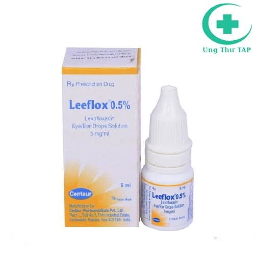 Leeflox 0.5 Centaur - Thuốc điều trị điều trị nhiễm khuẩn ở mắt