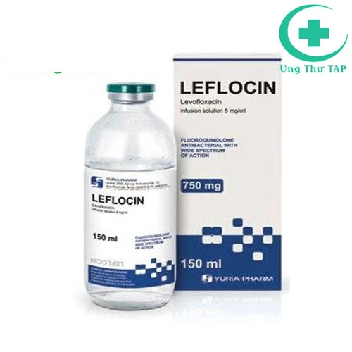 Leflocin 750mg/150ml - Điều trị nhiễm trùng nhẹ, trung bình & nặng