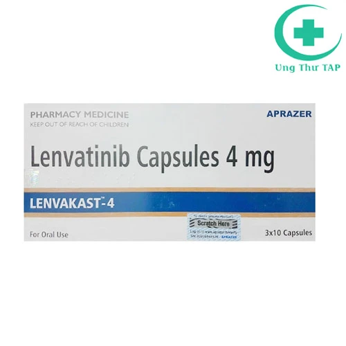 Lenvakast 4 - Thuốc điều trị ung thư biểu mô hiệu quả của Aprazer