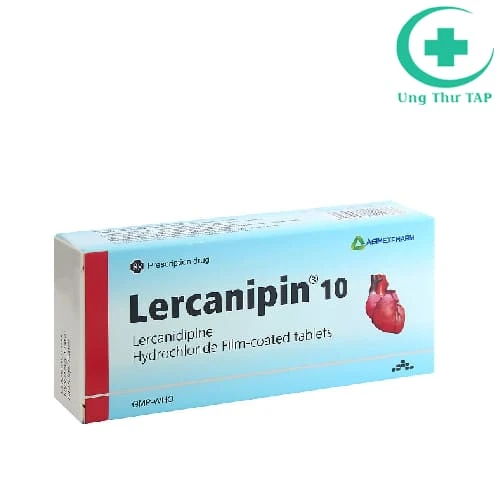 Lercanipin Agimexpharm - Thuốc điều trị tăng huyết áp vô căn