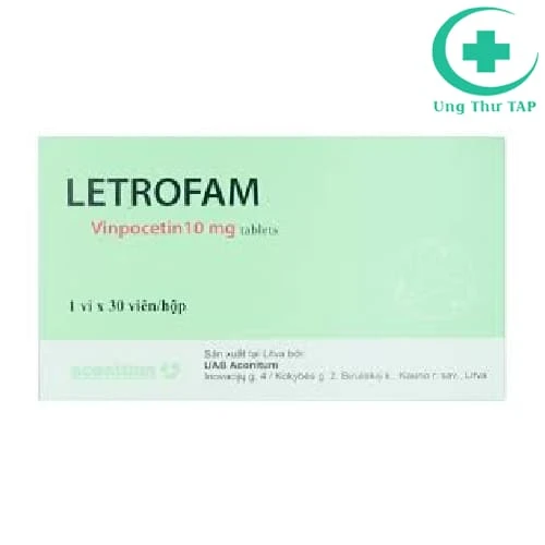 Letrofam - Thuốc điều trị các rối loạn tuần hoàn máu não