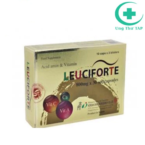 Leuciforte - Bổ sung Vitamin, khoáng chất giúp tăng sức đề kháng