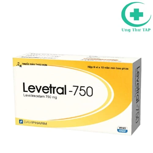 Levetral-750 Davipharm - Thuốc điều trị động kinh hiệu quả